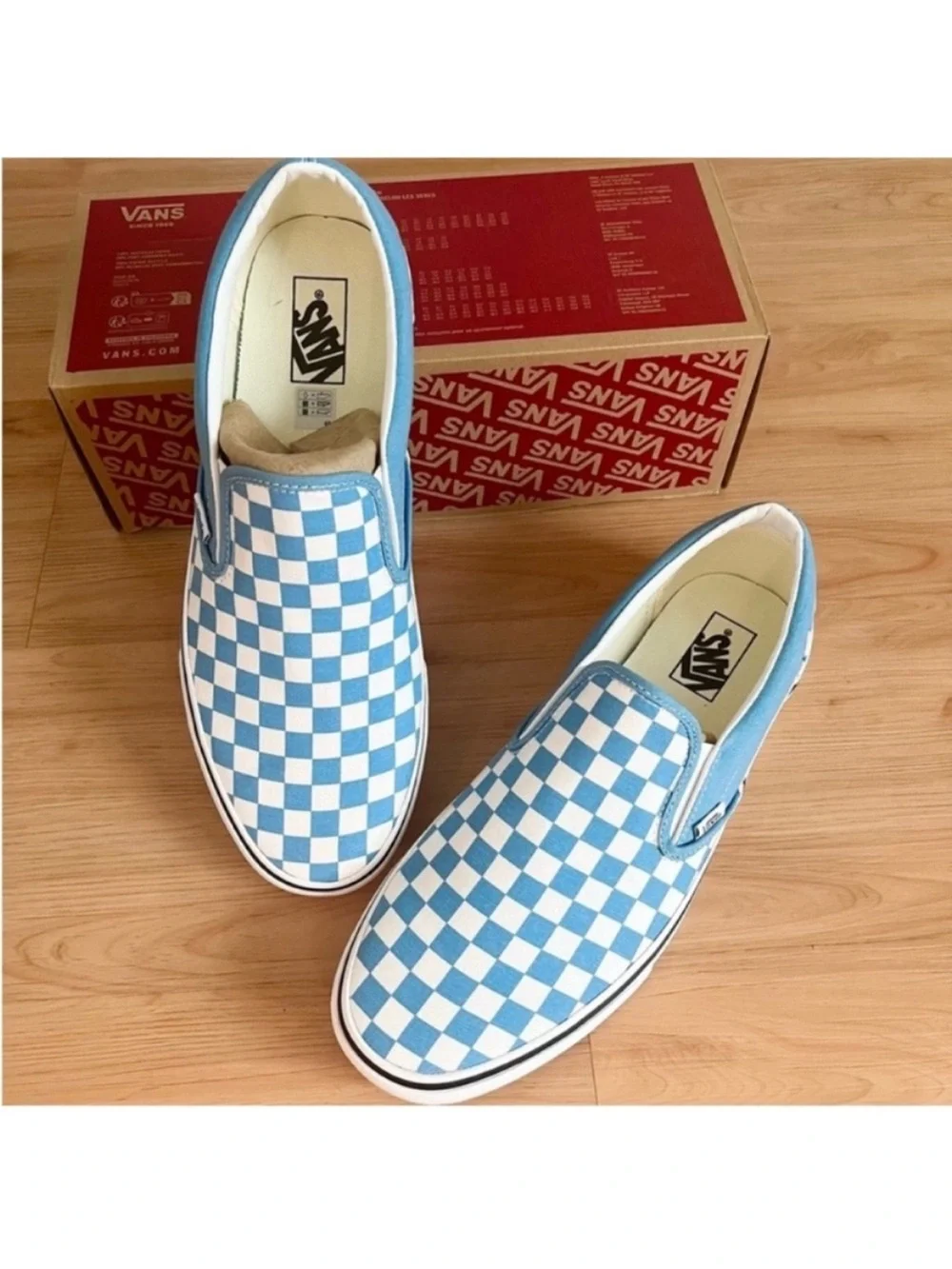 Vans Classic Slip-On Checkerboard Shoe Mens 11.5 US Women 13.0 US